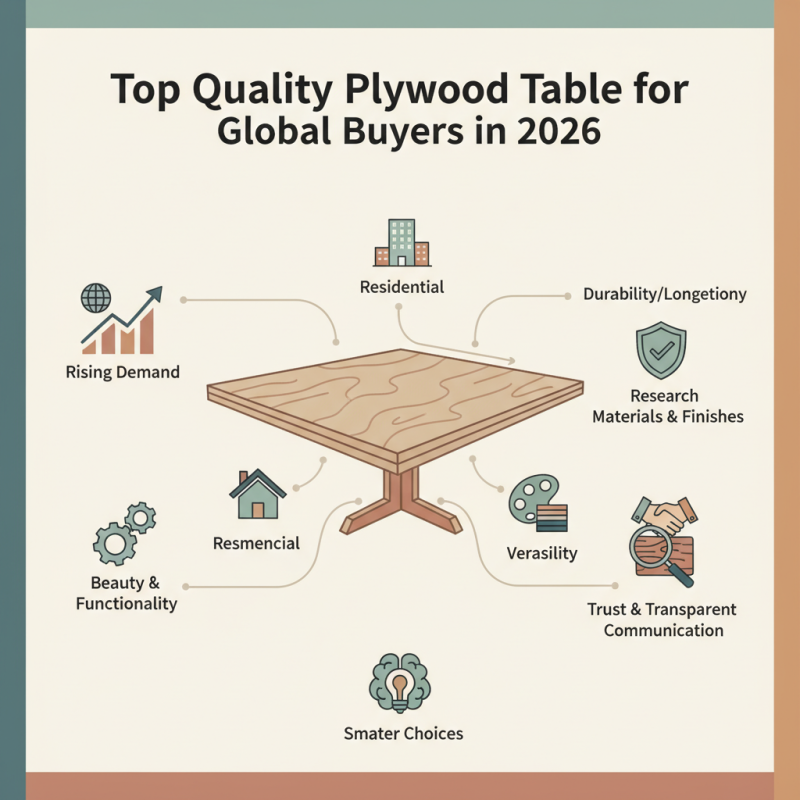Top Quality Plywood Table for Global Buyers in 2026?
