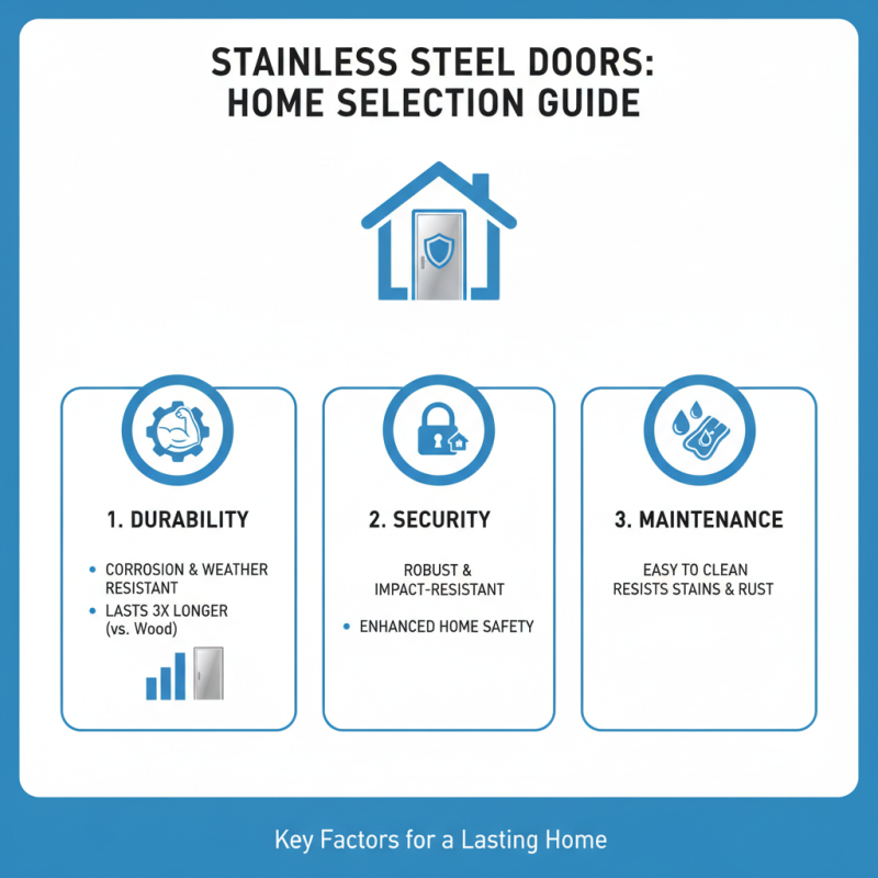 How to Choose the Right Stainless Steel Door for Your Home?