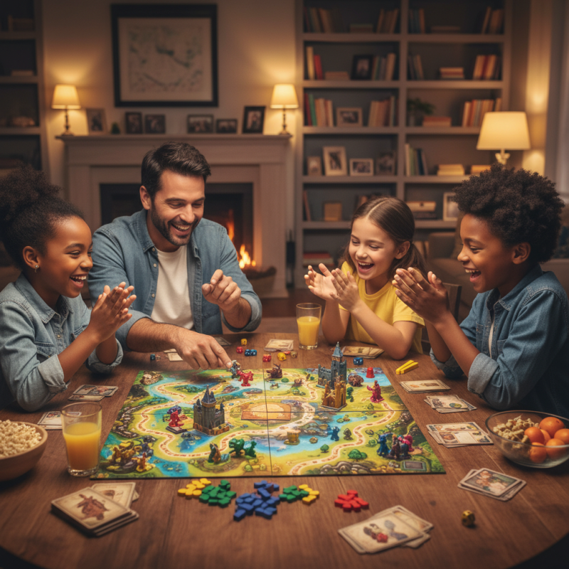 Top 10 Family Board Games for Endless Fun and Bonding?