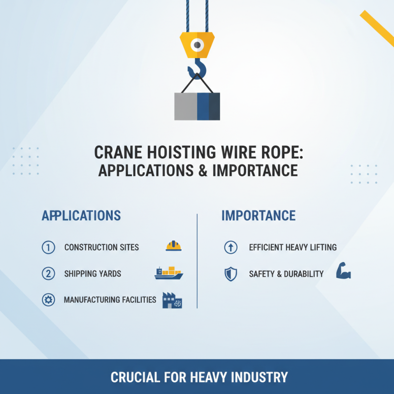 Top Crane Hoisting Wire Rope Suppliers in China?