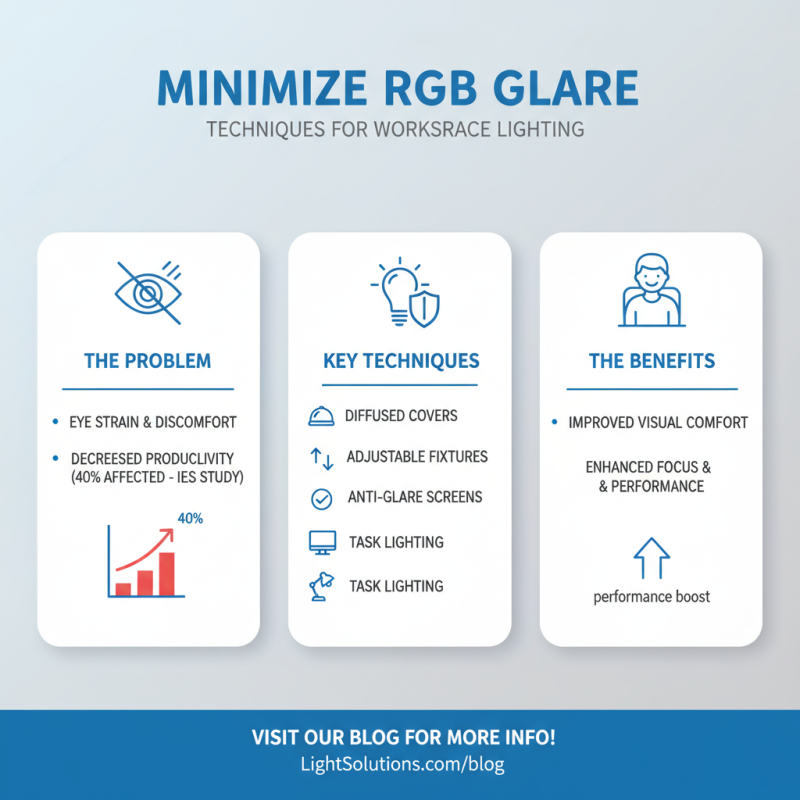 How to Reduce Rgb Glare in Your Workspace Lighting?