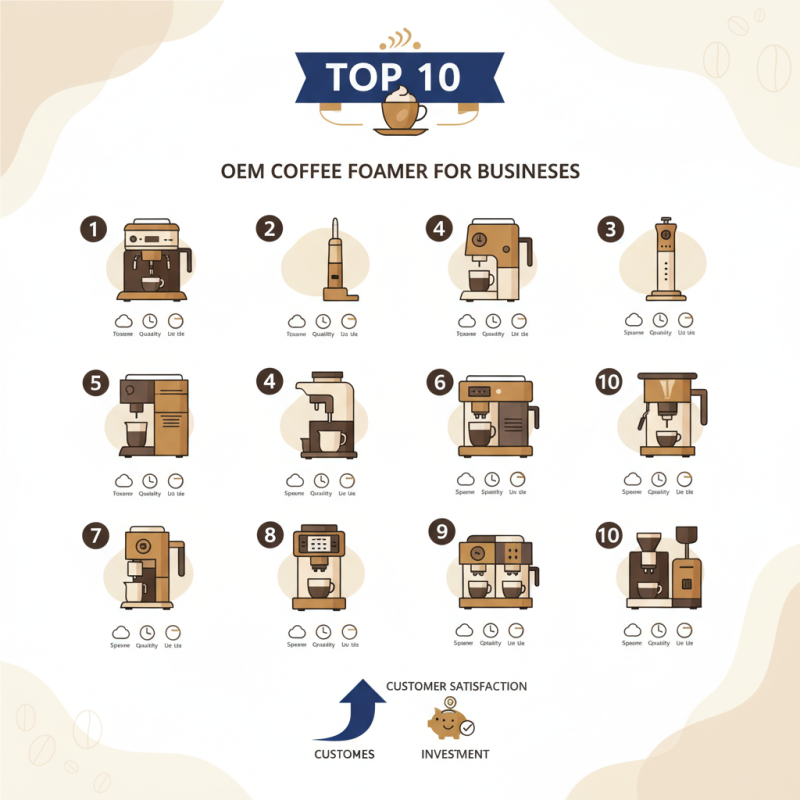 Top 10 OEM Coffee Foamers You Need for Your Business?