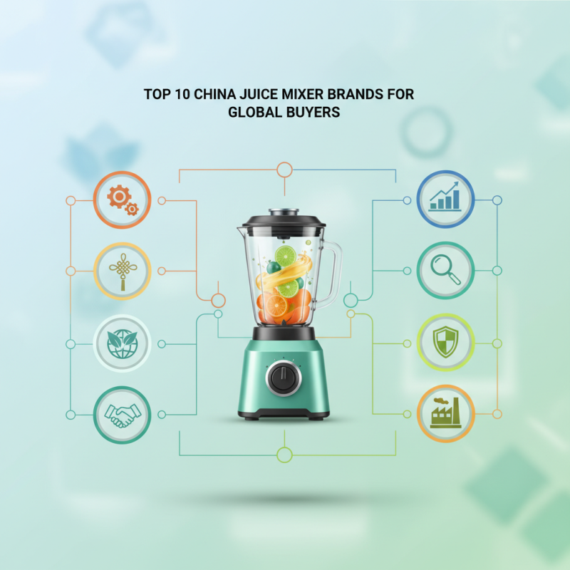 Top 10 China Juice Mixer Brands for Global Buyers