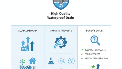 Top China High Quality Waterproof Drain Suppliers for Global Buyers?