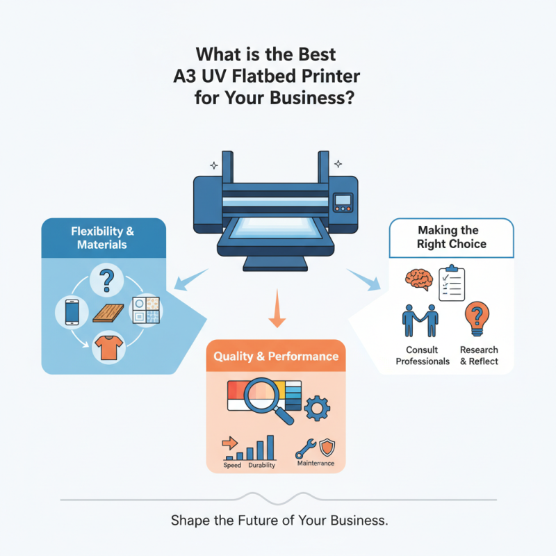 What is the Best A3 UV Flatbed Printer for Your Business?