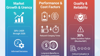 2026 Best Lithium Ion Battery Cell Options for Global Buyers?