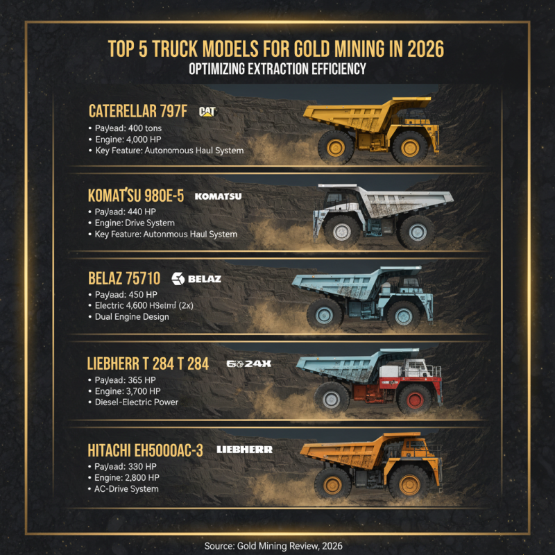 2026 Best Gold Mining Trucks for Efficient Extraction Solutions?