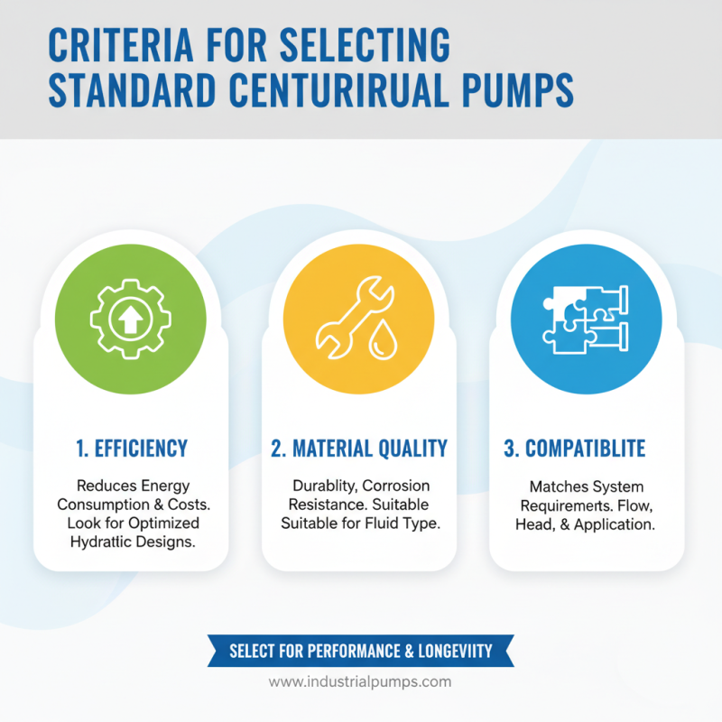 2026 Best Standard Centrifugal Pump Models for Optimal Performance?