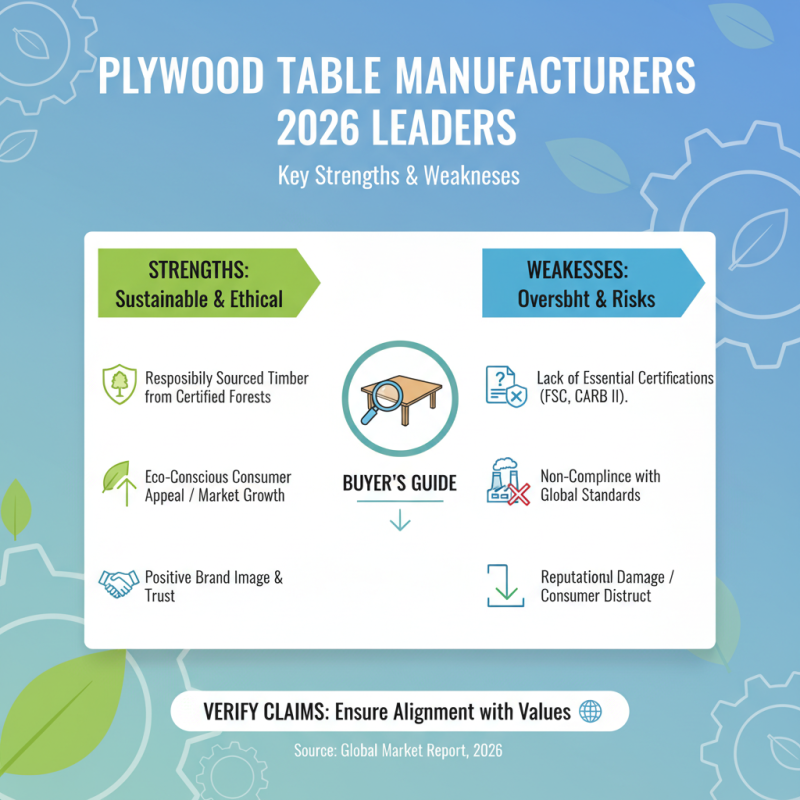 Top Quality Plywood Table for Global Buyers in 2026?