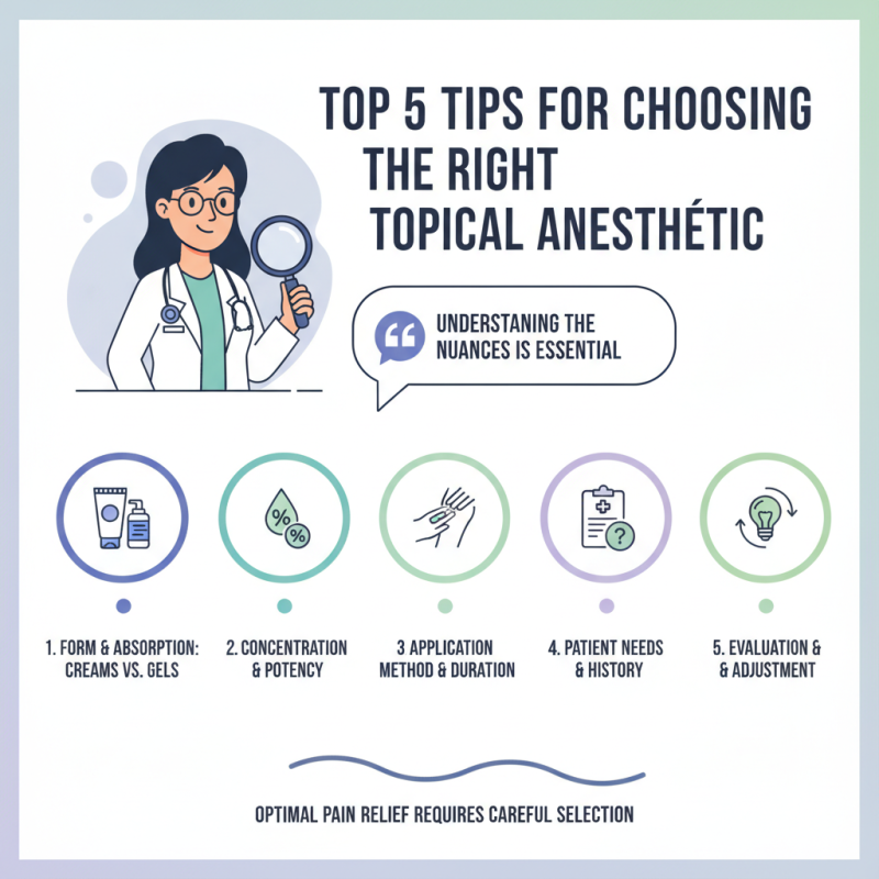Top 5 Tips for Choosing the Right Topical Anesthetic?