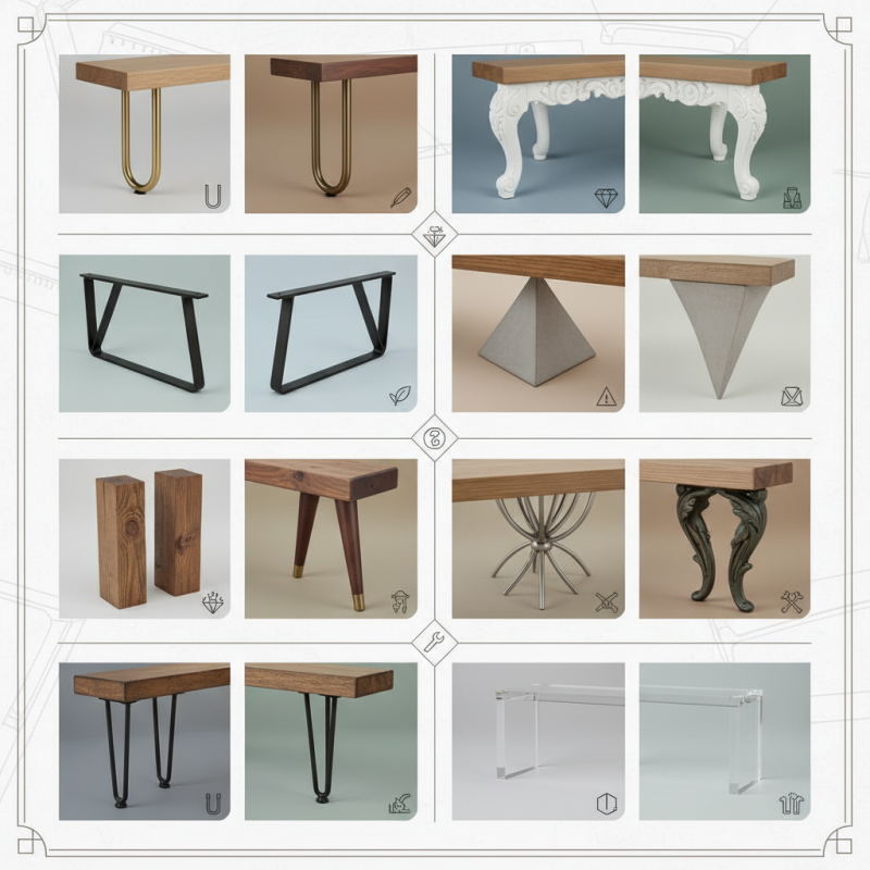 Top 10 Stylish Bench Legs for Your Home Furniture Needs?