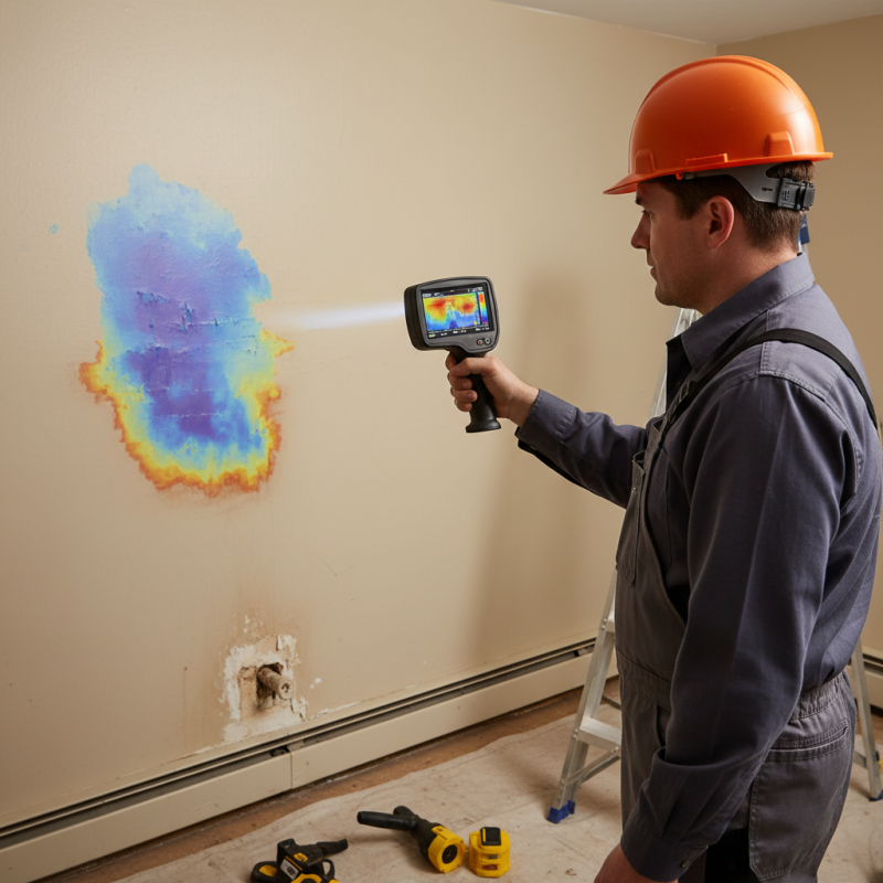 How to Use Thermal Cameras to Find Water Leaks Behind Walls?