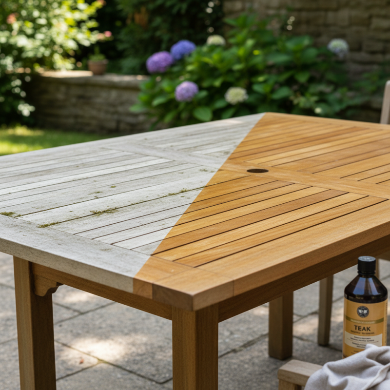 Why is My Teak Garden Table Going Grey and How to Fix It?