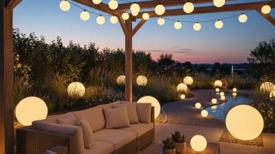 How to Choose the Best Outdoor Globe Lights for Your Space?