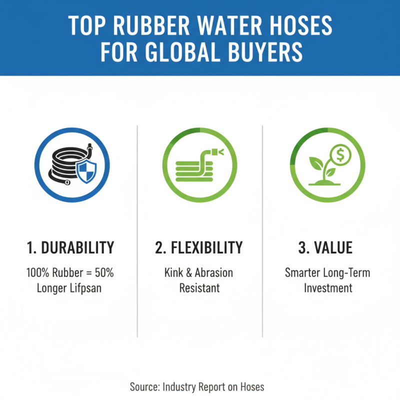 2026 Best Rubber Water Hose for Global Buyers to Choose?