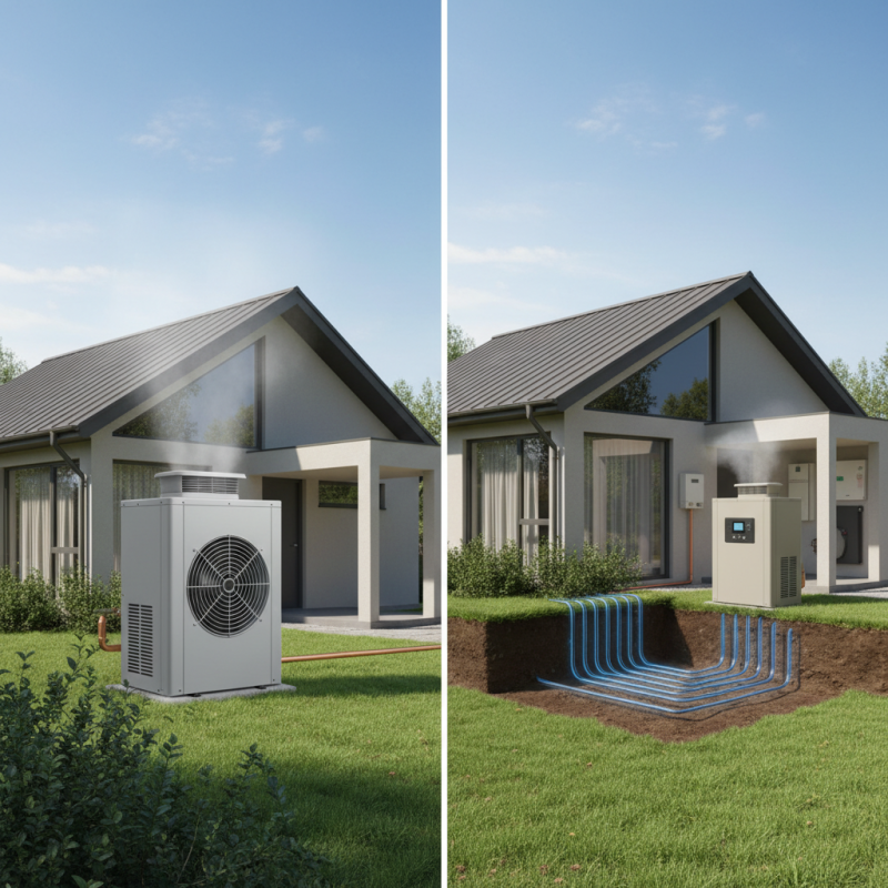 Top 5 Differences Between Air Source and Ground Source Heat Pumps?