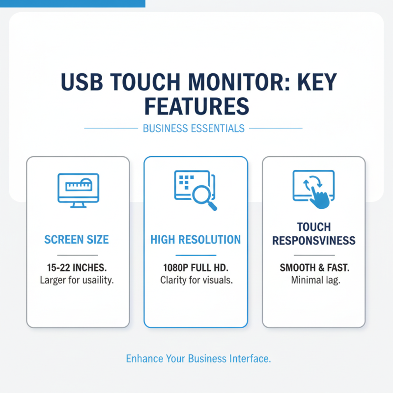 What Are the Best Usb Touch Monitors for Your Business Needs?