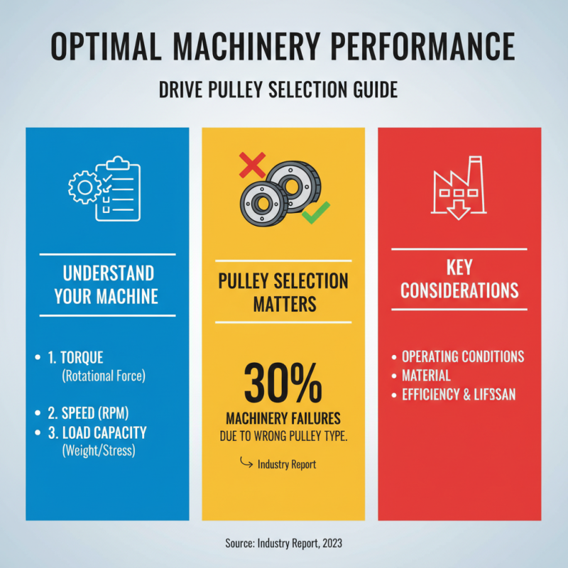 How to Choose the Right Drive Pulleys for Your Machinery Needs?