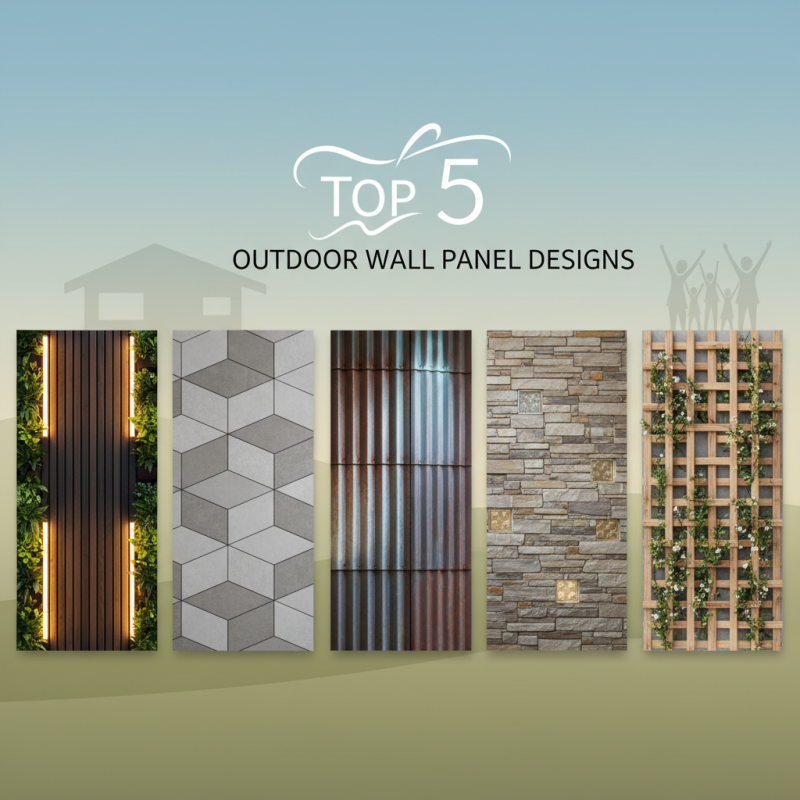 Top 5 Outdoor Wall Panel Designs for Your Home?