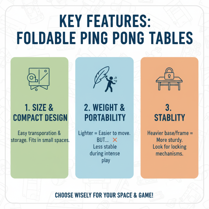 Top 10 Outdoor Foldable Ping Pong Tables for Fun and Convenience?