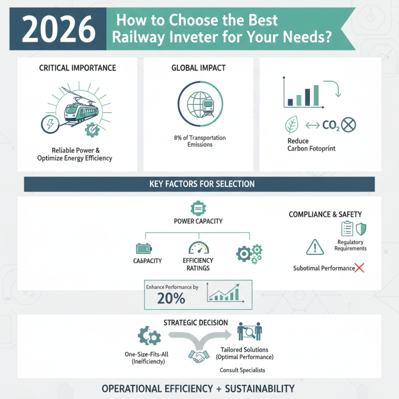 2026 How to Choose the Best Railway Inverter for Your Needs?