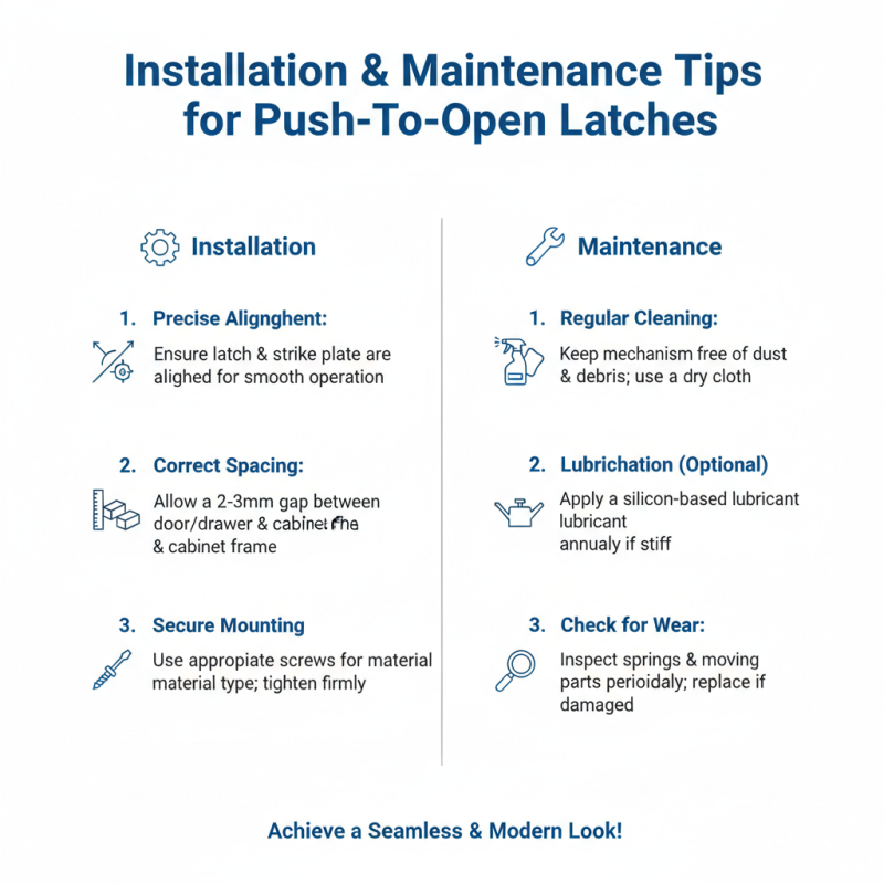 Why Choose Push To Open Latch for Your Cabinet and Furniture Needs?