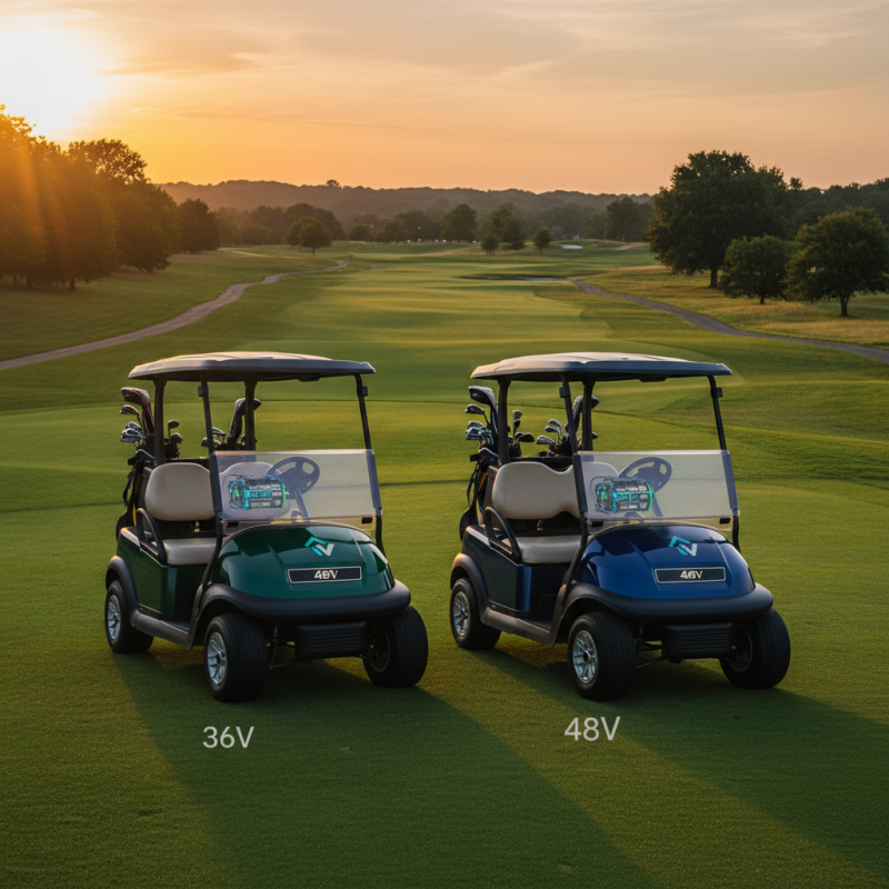 How to Choose Between 36v and 48v Golf Carts for Your Needs?
