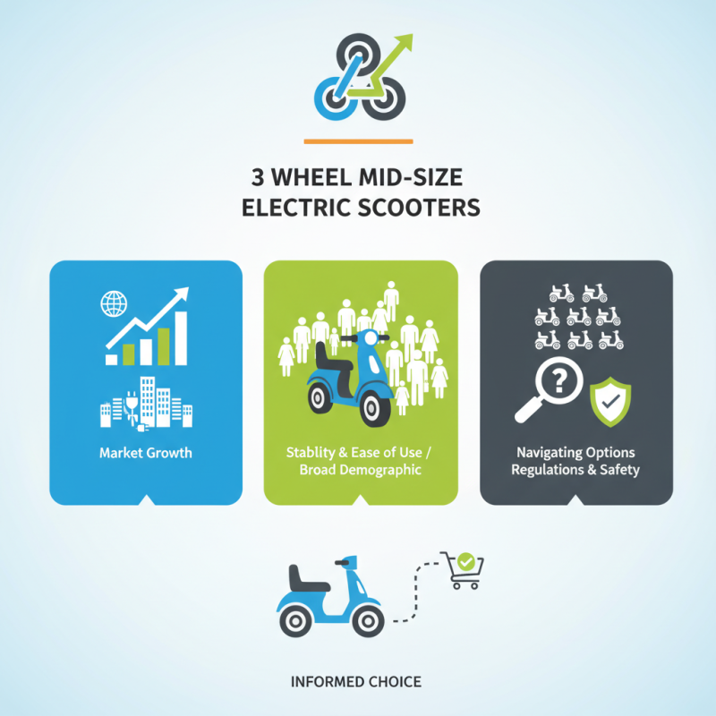 Best 3 Wheel Mid-size Electric Scooter for Global Buyers?