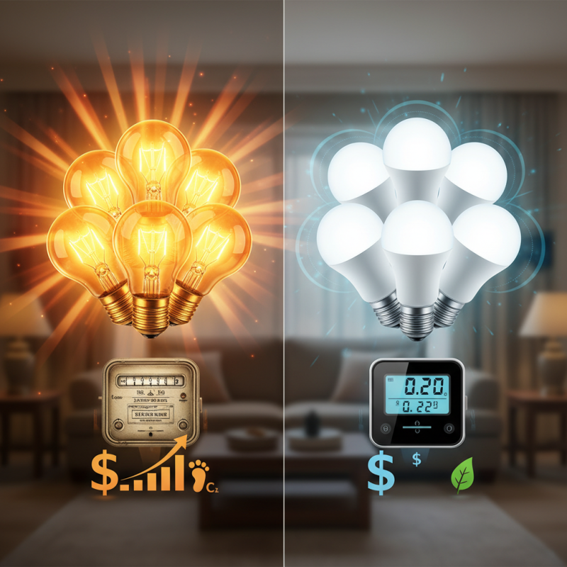 How Do LED Bulbs Save Energy Compared to Traditional Bulbs?