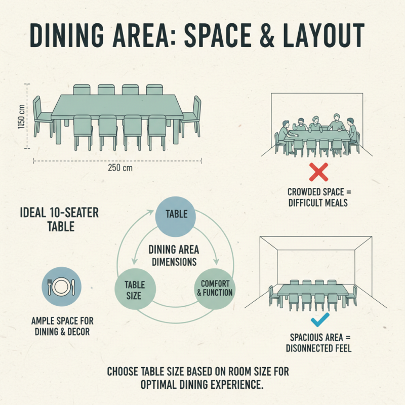 Best 10 Seater Dining Table Size in Cm for Your Home?