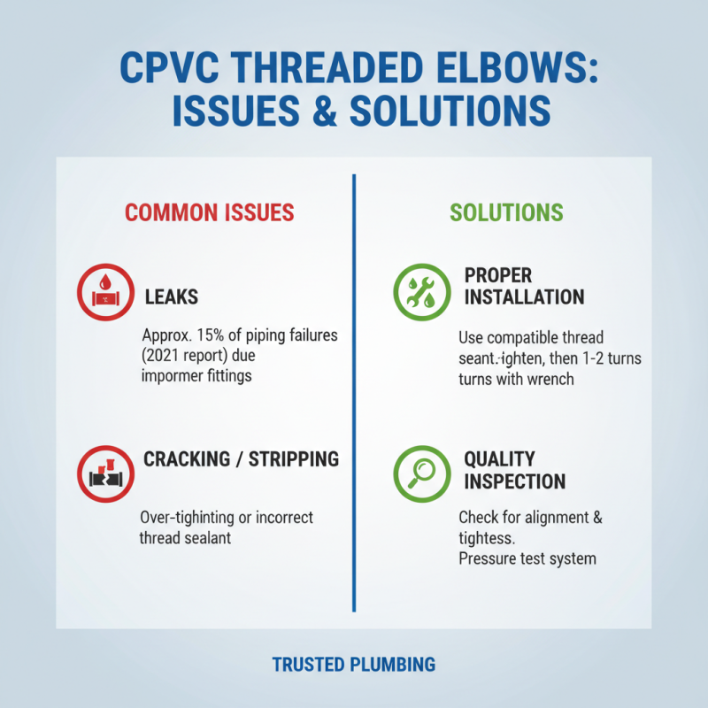 Top 10 Best CPVC Threaded Elbows for Your Plumbing Needs?