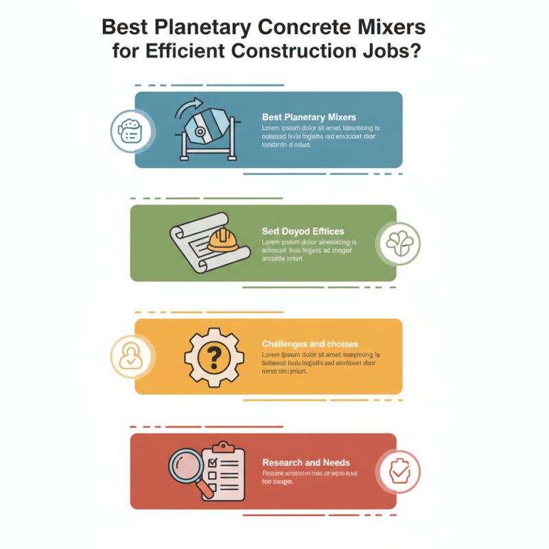 Best Planetary Concrete Mixers for Efficient Construction Jobs?