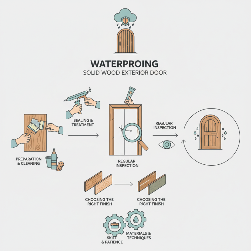 How to Waterproof a Solid Wood Exterior Door for Durability?
