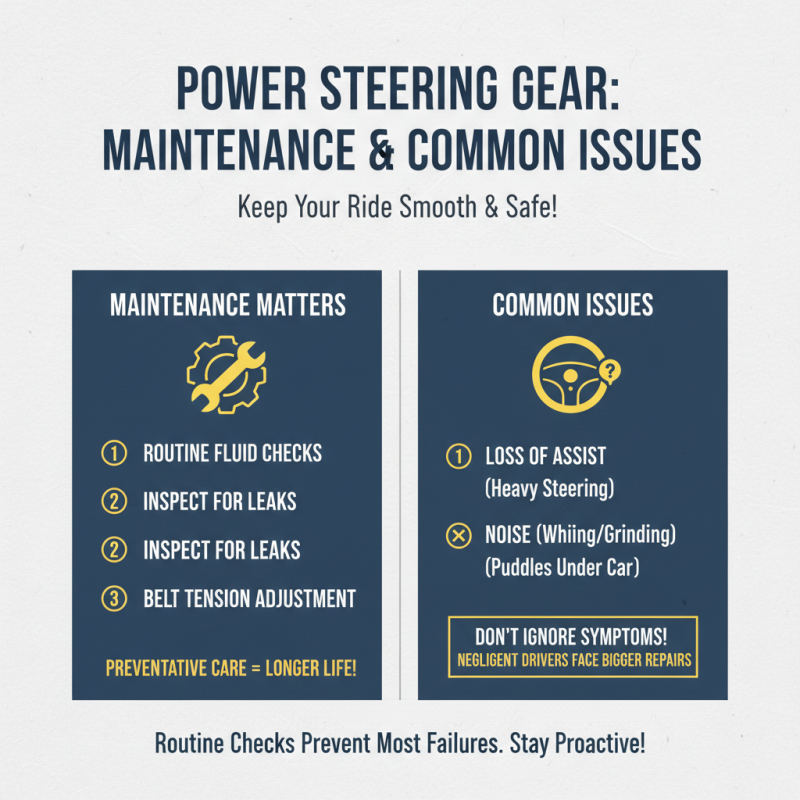 What is Power Steering Gear and How Does It Work?