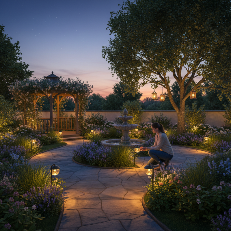 How to Install Solar Lighting in Your Garden Easily and Effectively?