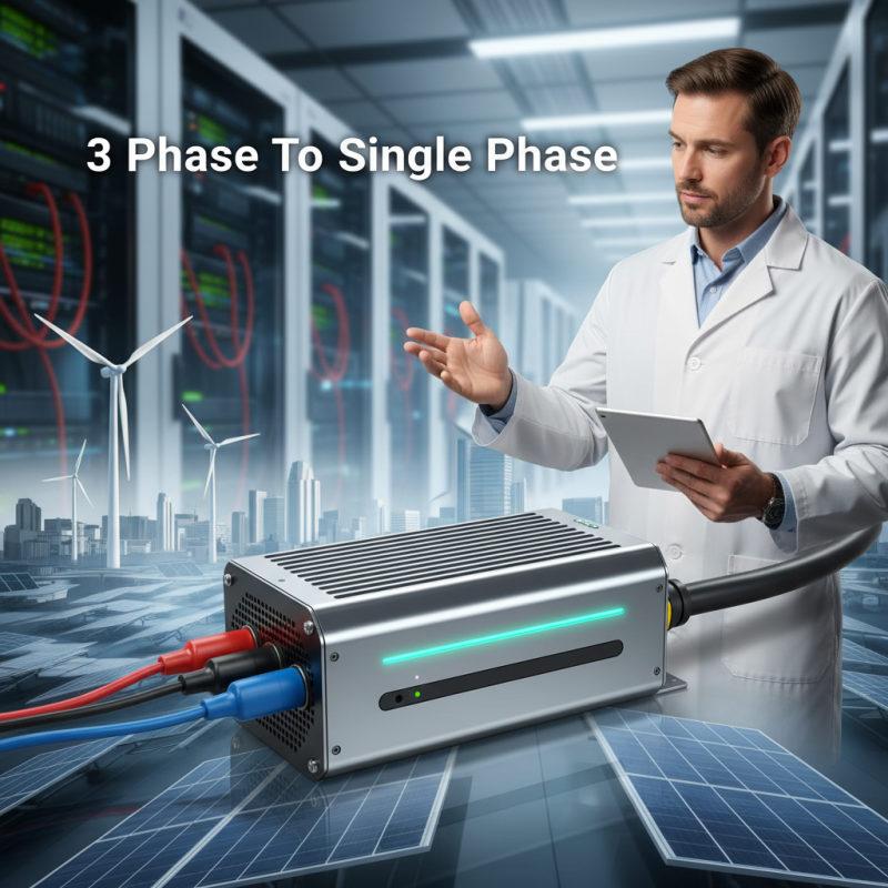 3 Phase To Single Phase Inverter Benefits and How to Choose?