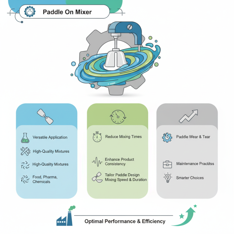 Paddle On Mixer Tips for Optimal Performance and Efficiency?