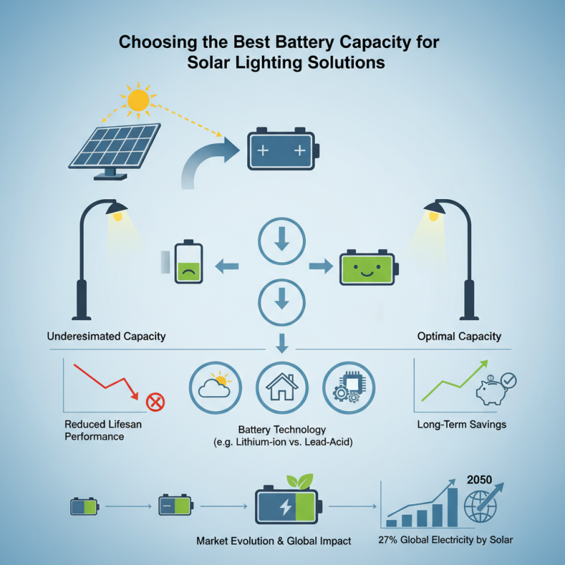 Choosing the Best Battery Capacity for Solar Lighting Solutions?