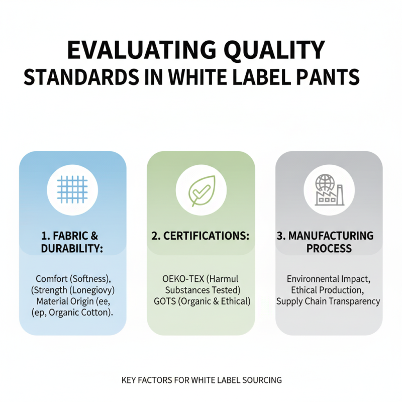 Top Tips for Sourcing White Label Pants Efficiently?