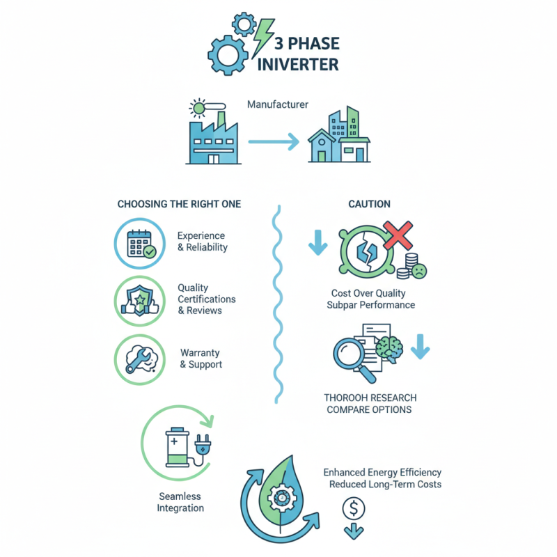 What is a 3 Phase Inverter Manufacturer and How to Choose One?