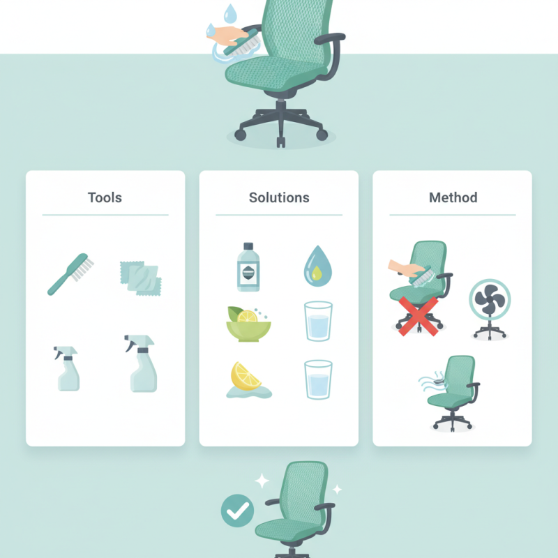 How to Safely Clean Mesh Office Chair Seats?