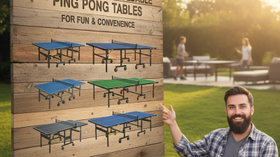 Top 10 Outdoor Foldable Ping Pong Tables for Fun and Convenience?