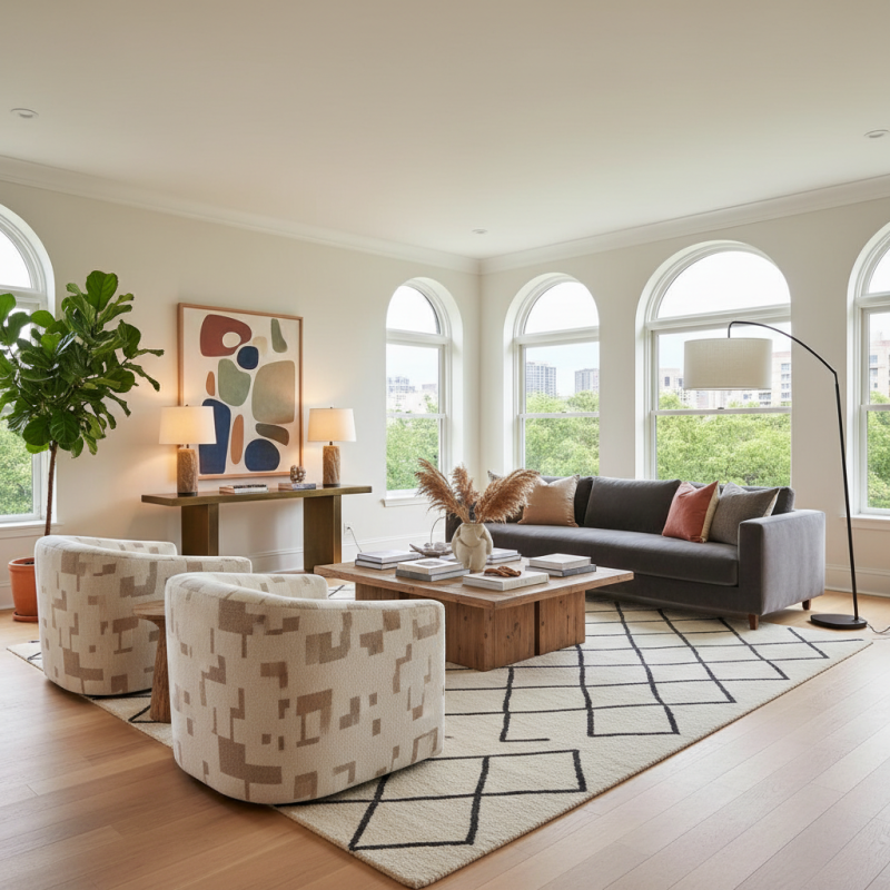 2026 Best Ways to Arrange Living Room Furniture in a Rectangular Room?