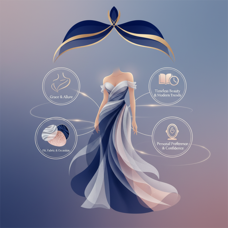 China Top Off Shoulder Evening Dress Trends for Elegance and Style?