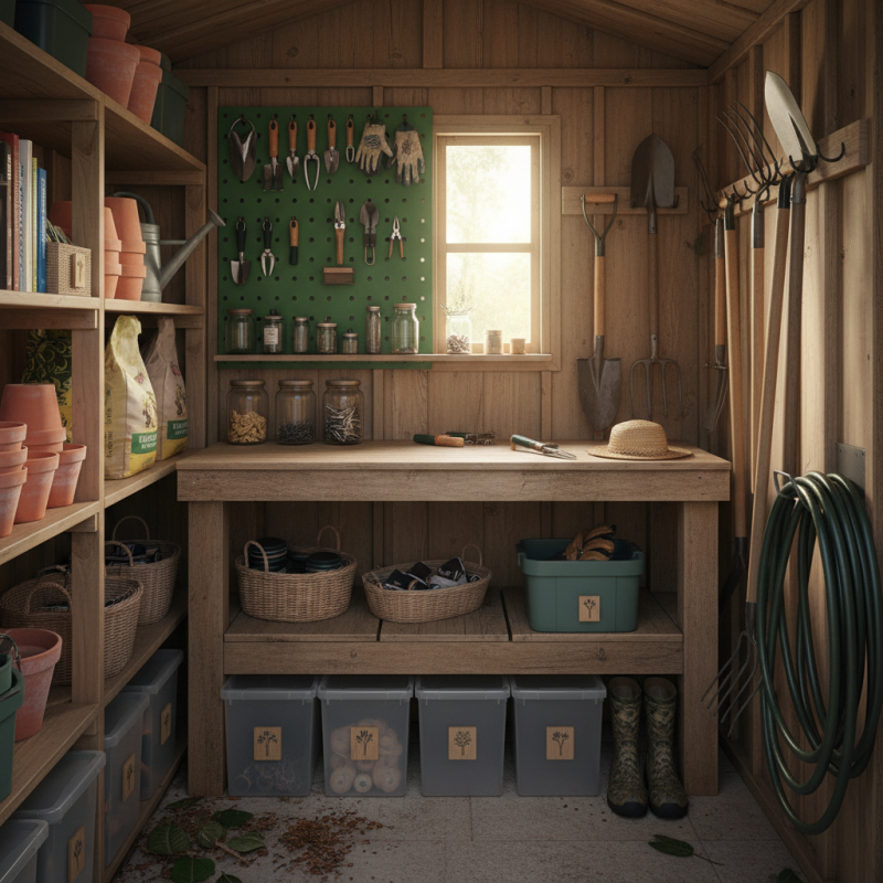 How to Organize a Small Garden Shed for Maximum Efficiency?