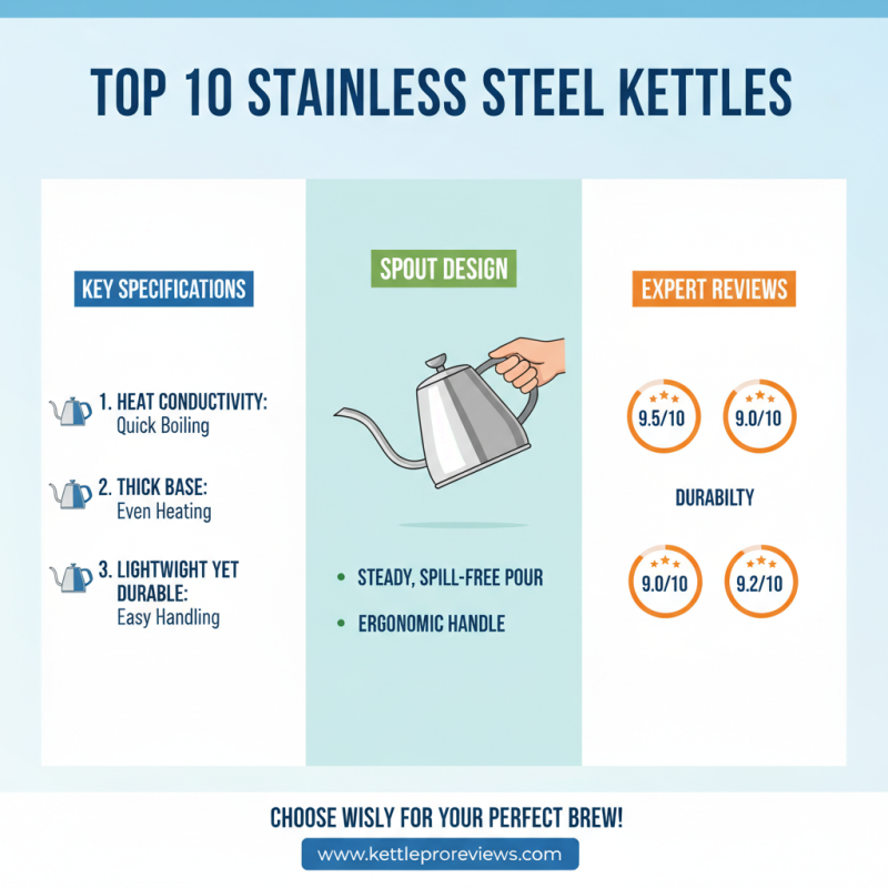 Top 10 Stainless Steel Kettles for Global Buyers to Consider?