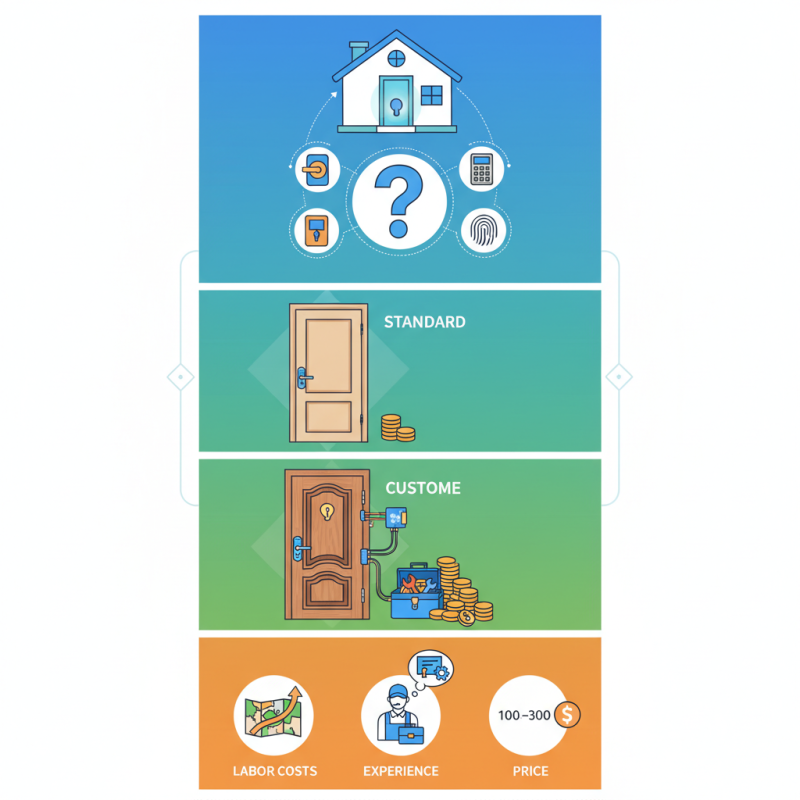 Why Does Professional Smart Lock Installation Cost Vary?