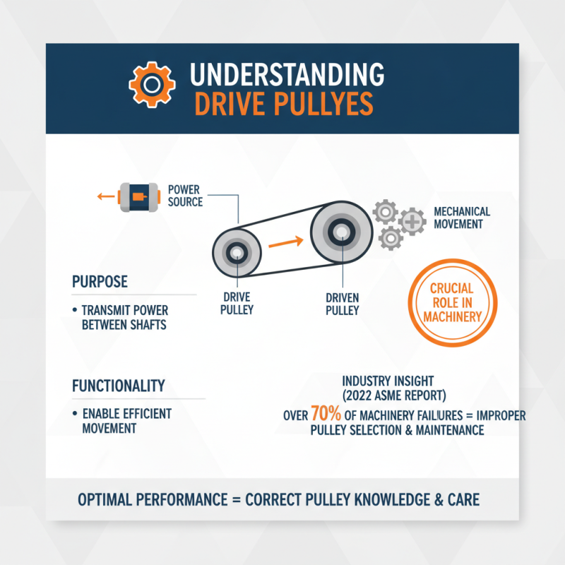 How to Choose the Right Drive Pulleys for Your Machinery Needs?