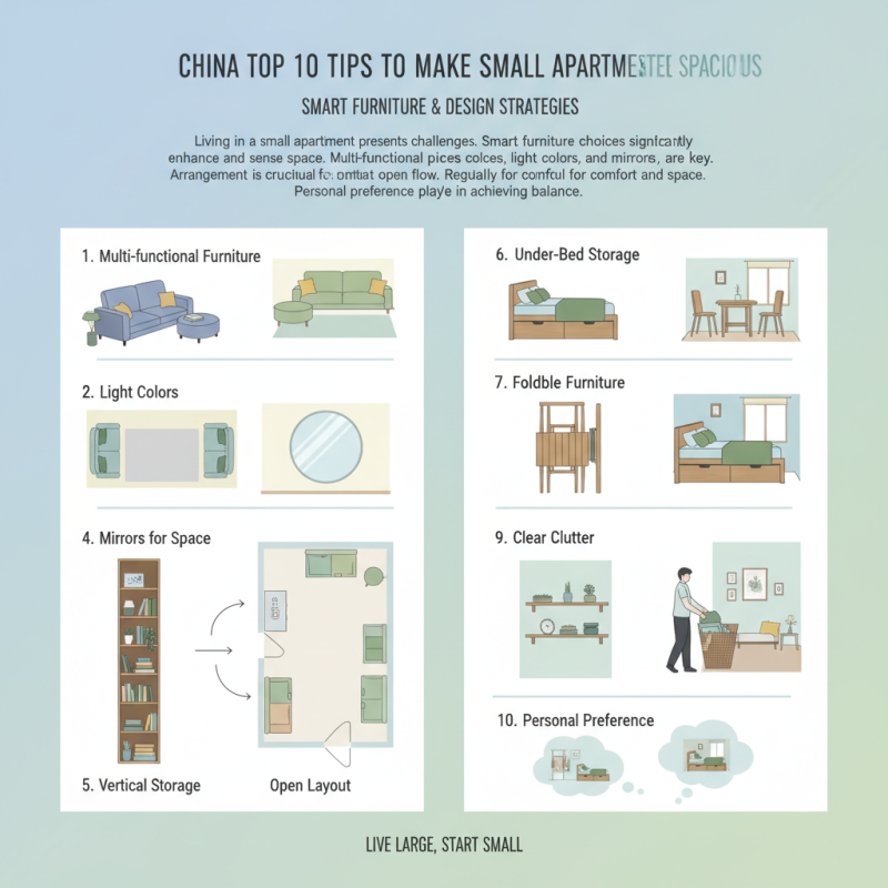 China Top 10 Tips to Make Small Apartments Feel Spacious