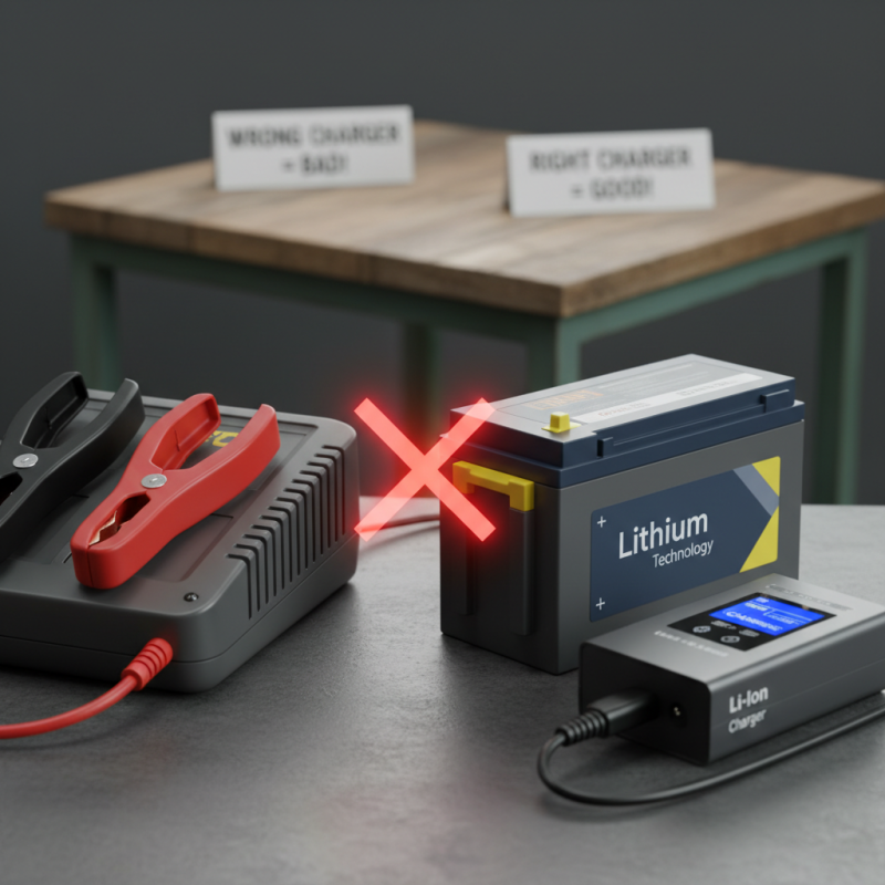Can I Use a Lead Acid Charger for Lithium Batteries?